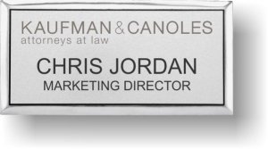 (image for) Kaufman & Canoles Silver Executive Badge