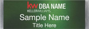 (image for) Keller Williams Realty Logo 2 Small Meridian Green Badge
