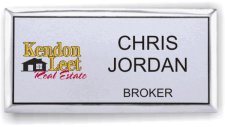 (image for) Kendon Leet Real Estate Left Logo Executive Silver Badge