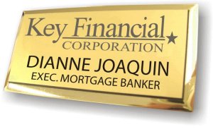 (image for) Key Financial Executive Gold Badge