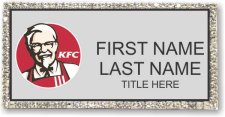 (image for) KFC Silver Bling Badge (Logo A)