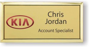 (image for) KIA Executive Gold Badge (Logo B)