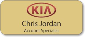 (image for) KIA Gold Badge (Logo B, Style A)