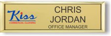 (image for) Kiss Commercial Gold Small Executive Badge