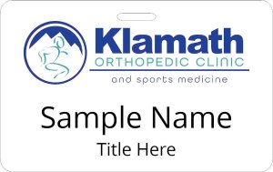 (image for) Klamath Orthopedic Clinic ID Horizontal badge