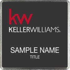 (image for) Keller Williams KW Black Square Executive Badge