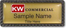 (image for) Keller Williams Commercial Carbon Frame Gold Badge