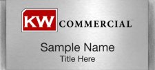 (image for) Keller Williams Commercial Large Silver Meridian Badge