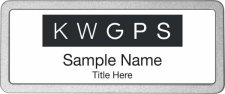 (image for) Keller Williams GPS Pebbled Prestige White Badge