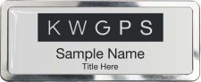 (image for) Keller Williams GPS Polished Prestige Silver Badge