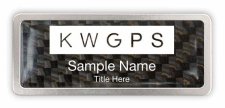 (image for) Keller Williams GPS Satin Anodized Frame Carbon Insert Badge