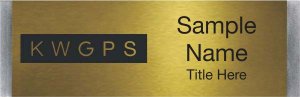 (image for) Keller Williams GPS Small Meridian Gold Badge