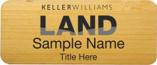 (image for) Keller Williams Land Bamboo Badge