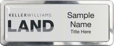 (image for) Keller Williams Land Polished Prestige Silver Badge