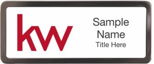 (image for) KW Logo Black Chrome White badge