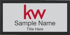 (image for) KW Logo Black Executive Silver Badge