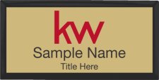 (image for) KW Logo Black Executive Gold Badge