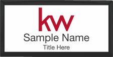 (image for) KW Logo Black Executive White Badge
