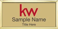 (image for) KW Logo Gold Executive Gold Badge