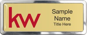 (image for) KW Logo Polished Prestige Gold Badge
