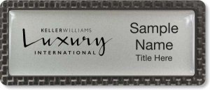 (image for) Keller Williams Luxury International Carbon Frame Silver Badge