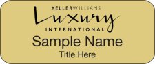 (image for) Keller Williams Luxury International Standard Gold Badge