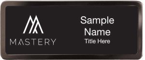 (image for) Keller Williams Mastery Black Chrome badge