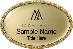 (image for) Keller Williams Mastery Gold Oval Beyond Bling Gold Badge