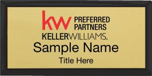(image for) Keller Williams Preferred Partners Black Executive Gold Badge