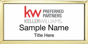 (image for) Keller Williams Preferred Partners Gold Executive White Badge