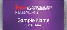 (image for) Keller Williams Realty Logo 5 Large Purple Meridian Badge