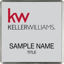 (image for) Keller Williams KW Silver Square Executive Badge