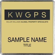 (image for) Keller Williams GPS Gold Square Executive Badge