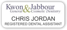 (image for) Kwon & Jabbour Dental White Badge
