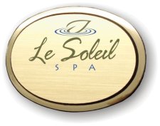 (image for) La Mer Spa Le Soleil Executive Oval Gold Badge