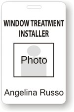 (image for) Lanera Decorating Window Treatment Installer Photo ID Badge