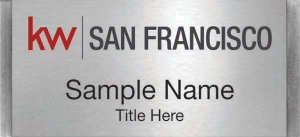(image for) Keller Williams San Francisco Large Silver Meridian Badge