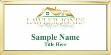 (image for) Lawler-Jones Real Estate Executive Gold Other Badge