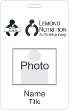 (image for) Lemond Nutrition and Lemond Therapy Photo ID Vertical badge