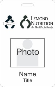(image for) Lemond Nutrition and Lemond Therapy Photo ID Vertical badge