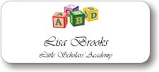 (image for) Little Scholar's Academy White Badge