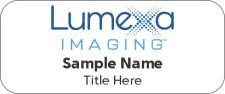 (image for) Lumexa Imaging Standard White Badge