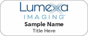 (image for) Lumexa Imaging Standard White Badge