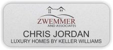 (image for) Zwemmer & Associates Silver Regular Badge