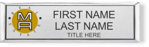 (image for) MA Real Estate Small Silver Executive Badge