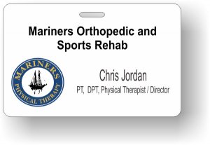 (image for) Mariners Physical Therapy ID Badge