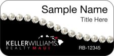 (image for) Keller Williams Maui White/Black Swoosh Badge w/White Jewels