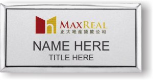 (image for) MaxReal - Cupertino Silver Executive Badge