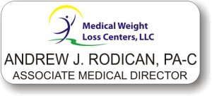 (image for) Medical Weight Loss Centers Logo A White Badge
