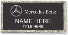 (image for) Mercedes-Benz Bling Silver/Black Badge